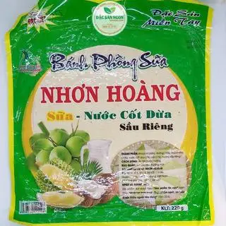 Hình ảnh Phồng Sữa Dừa Sầu Riêng (Bịch to)