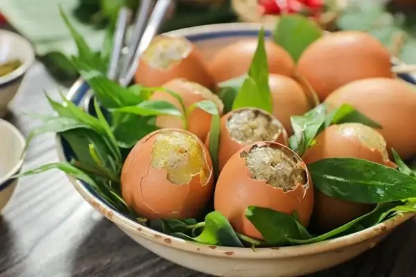 Hột gà nướng - 2 hột - 22.000 ₫ tại Ăn Vặt, Cá Viên & Mì Trộn - Trần Xuân Soạn