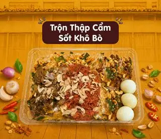 Hình ảnh Bánh Tráng Trộn Đặc Biệt Sốt Khô Bò