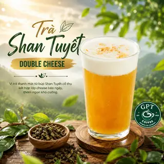 Hình ảnh Trà Shan Tuyết Double Cheese