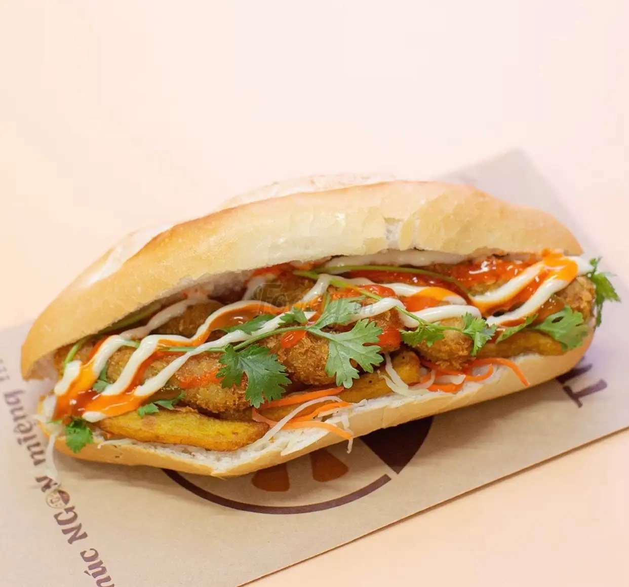 Hình ảnh Bánh mì nem khoai