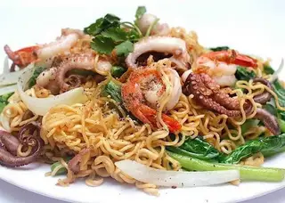 Hình ảnh Mì xào Bạch tuộc