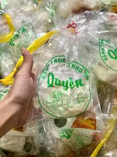 Hình ảnh Bánh tráng muối khô bò