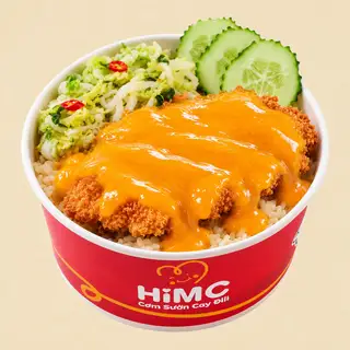 Hình ảnh Cơm Thịt Heo Chiên Xù Sốt Phô Mai