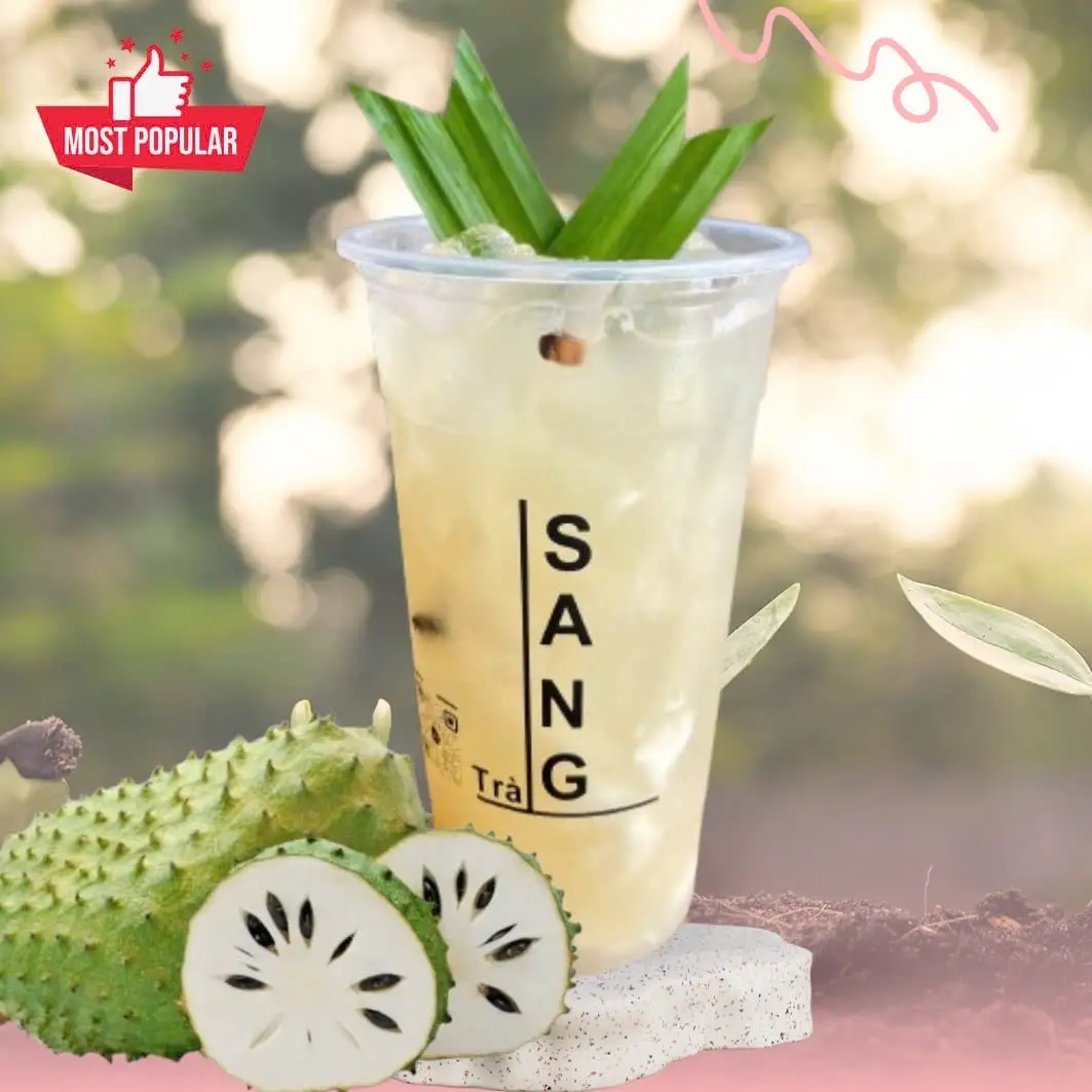 Trà Mãng Cầu Ly 1L - 45.000 ₫ tại Trà Sang - Trà Trái Cây Đậm Vị - Phùng Văn Cung