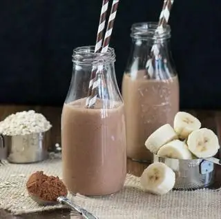 Hình ảnh SINH TỐ CHUỐI CACAO