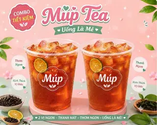 Hình ảnh Combo 2 Hồng trà tắc (700ml)
