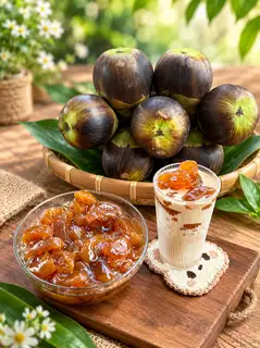 Hình ảnh Sữa tươi thốt nốt rim