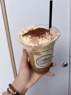 Hình ảnh cafe kem phô mai