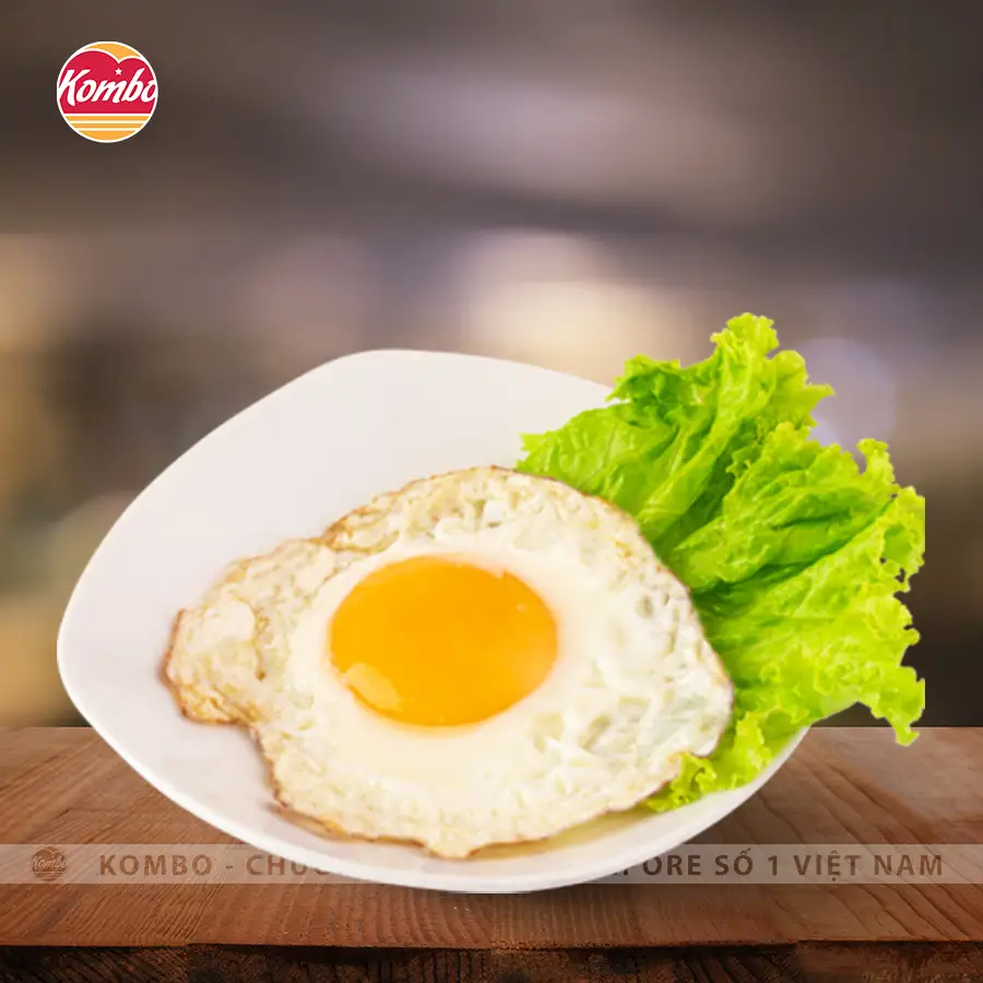 Trứng opla thêm - 11.000 ₫ tại Phú Béo - Cơm Tấm & Bún Thịt Nướng - Nguyễn Thiện Thuật