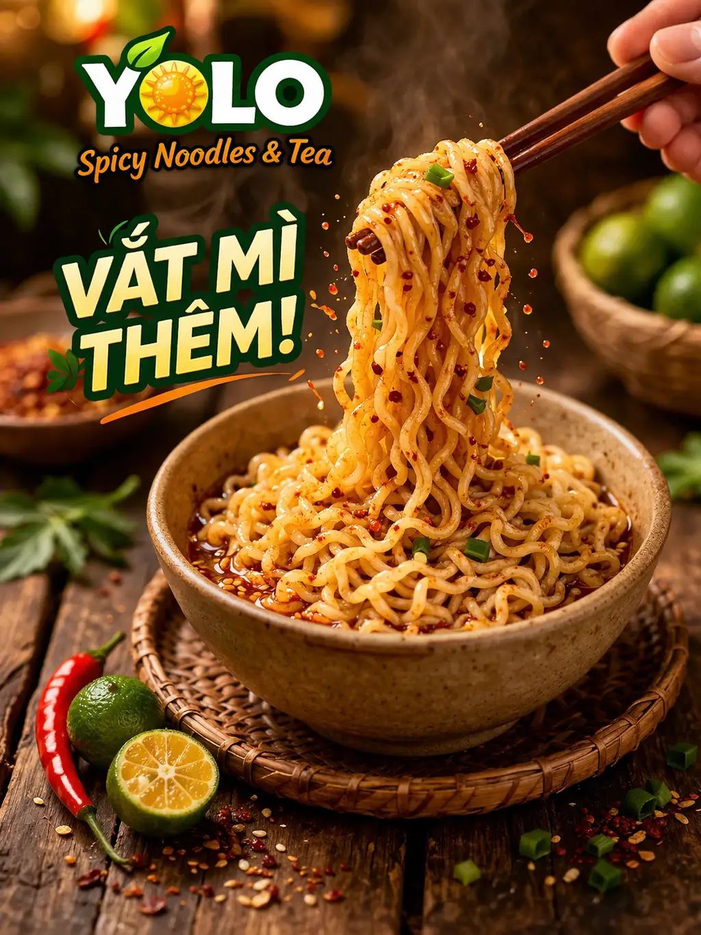 Vắt Mì Thêm - 29.000 ₫ tại YOLO - MÌ CAY KHÔ & TRÀ - Điện Biên Phủ