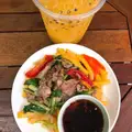 Nui xào bò - 41.000 ₫ tại Út Thu - Bún Thịt Xào & Bún Thịt Nướng