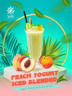 Hình ảnh Yogurt Đào dưa lưới 