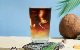 Hình ảnh Coldbrew dừa non lá nếp