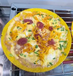 Hình ảnh Bánh Tráng Nướng Lạp Sườn