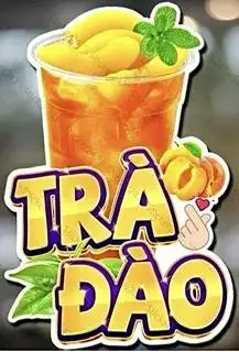 Trà Đào - nhỏ - 25.000 ₫ tại Xe Trà Bé Cá - Lãnh Binh Thăng