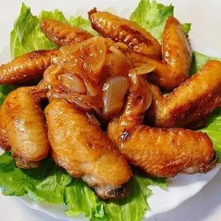 Hình ảnh 2 Phần Cơm 2 Cánh Gà Xối Mỡ - 2 Cánh Gà