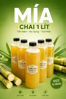Hình ảnh Mía Lít - Chai 1000ml 