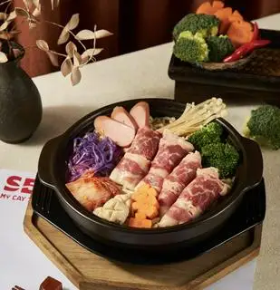 Hình ảnh Mì kim chi bò Mỹ