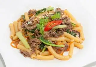 Hình ảnh Nui Xào Thịt Bằm