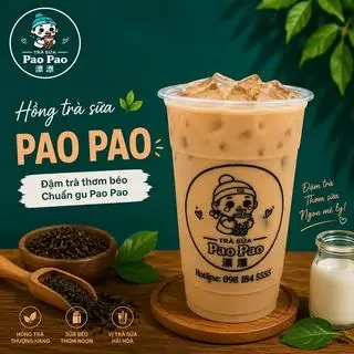 Hình ảnh Hồng trà sữa PaoPao
