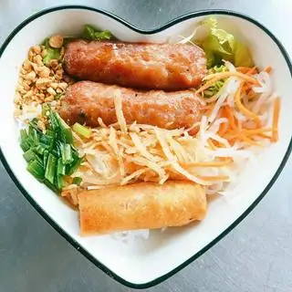 Bún Nem Nướng Chả Giò - 40.000 ₫ tại Bún Thịt Nướng & Nem Nướng Chả Giò Khánh Vy - Phạm Đình Hổ