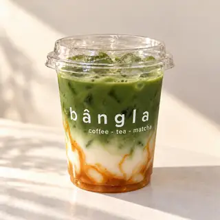 Hình ảnh Matcha latte caramel