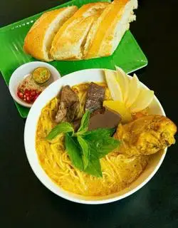 Hình ảnh cà ri đùi  thường Bánh mì 