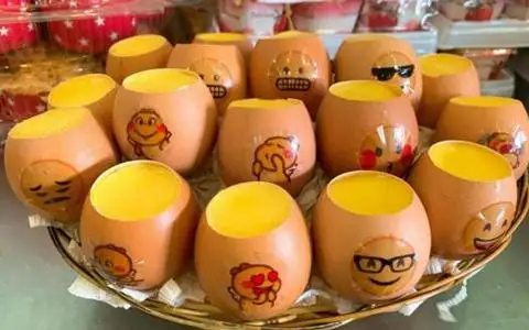 Bánh Trứng Gà Non - Sâm Lạnh A.Bi - Vạn Kiếp - Ăn vặt gần bạn