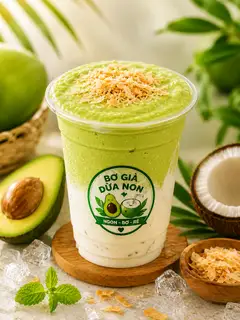 Hình ảnh Bơ già dừa non
