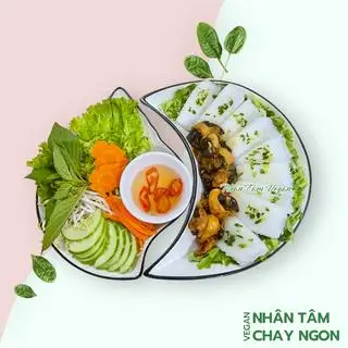 Bánh hỏi nấm xiên sốt sả thuần chay - 59.000 ₫ tại Quán Chay Nhân Tâm - Tôn Đản