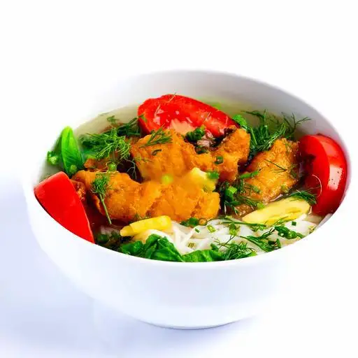 Hình ảnh Bún cá giòn