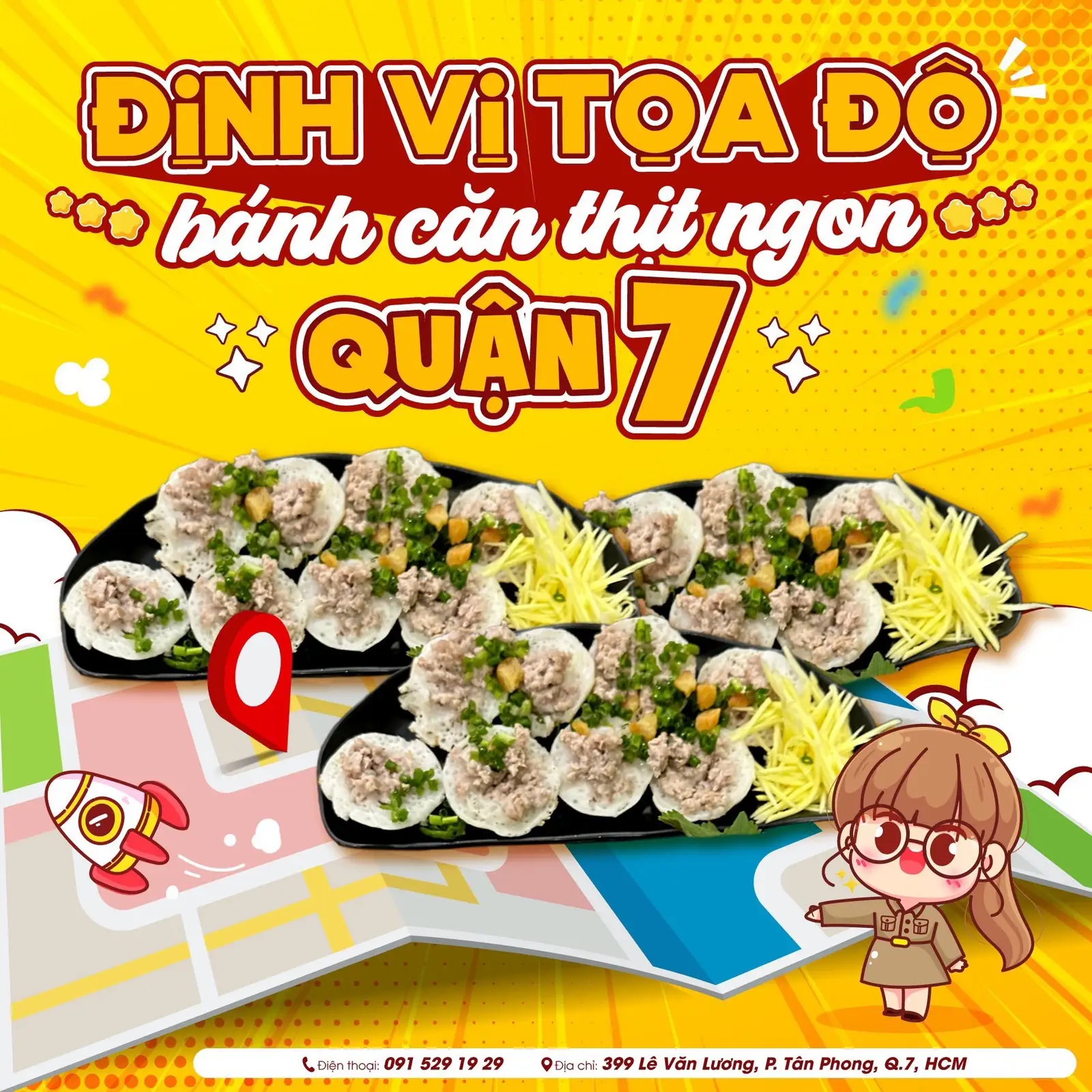Bánh căn thịt - 69.000 ₫ tại Phan Rang Quán - Bánh Căn & Nem Cuốn - Lê Văn Lương