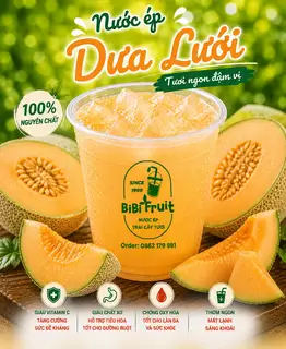Hình ảnh Nước ép dưa lưới