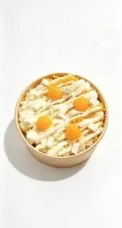 Hình ảnh Sốt Phô Mai Chà Bông Trứng Muối Cắt Lát