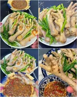 Hình ảnh CHÂN GÀ HẤP (15 chân) - Chân tươi 100% Loại to