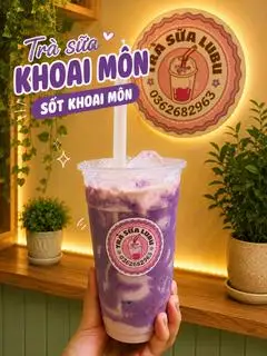 Hình ảnh Trà sữa khoai môn sốt khoai môn tươi 