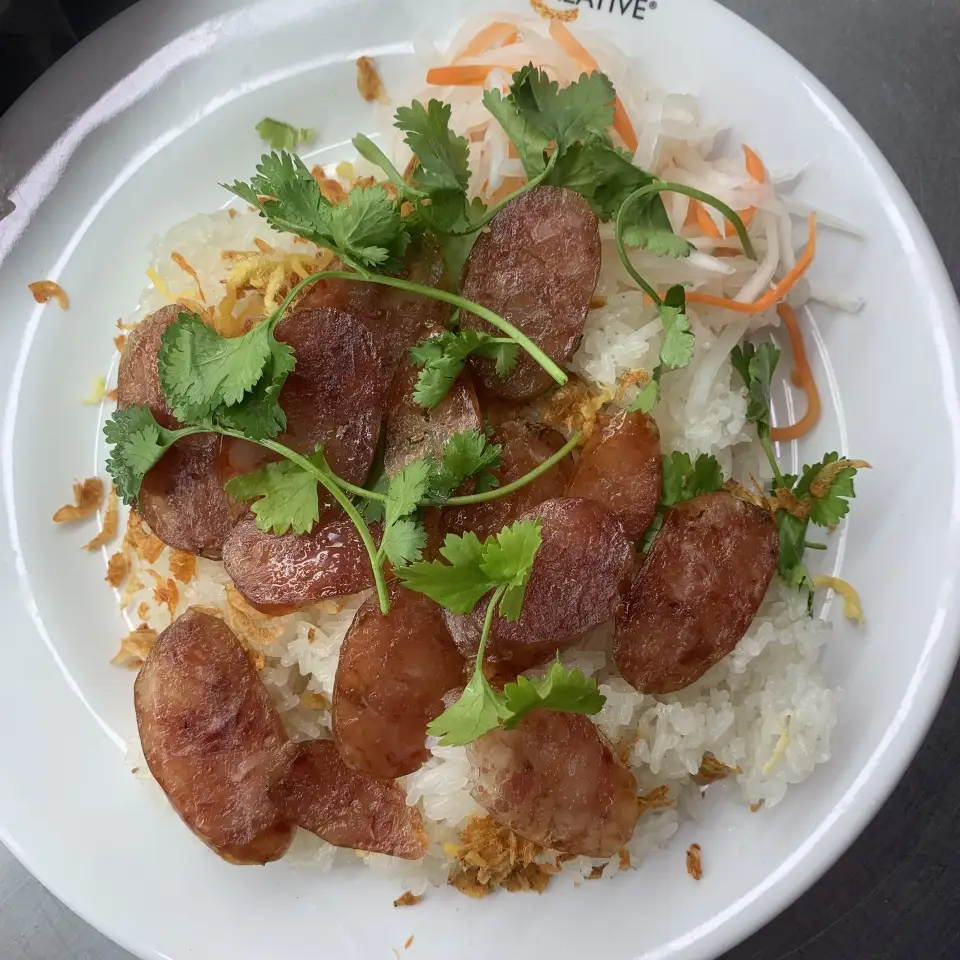 Hình ảnh xôi lạp xưởng