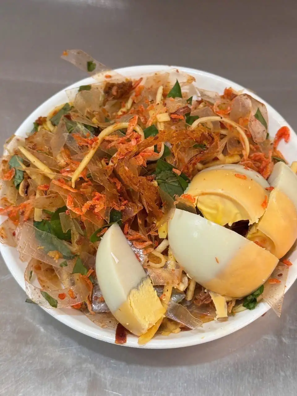 Bánh tráng trộn - 21.000 ₫ tại Bánh Tráng Chấm Cô Gánh - Vườn Chuối