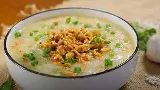 Hình ảnh cháo thịt băm rau củ