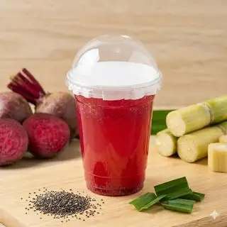 Hình ảnh Nước củ dền mía hạt chia