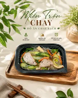 Hình ảnh Miến trộn chay