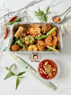 Combo Cá Viên Chiên sốt mắm tỏi size Nhỏ - 88.000 ₫ tại Ăn Vặt Cô Bông - Chân Gà, Cá Viên Chiên & Mì Trộn - Chánh Hưng