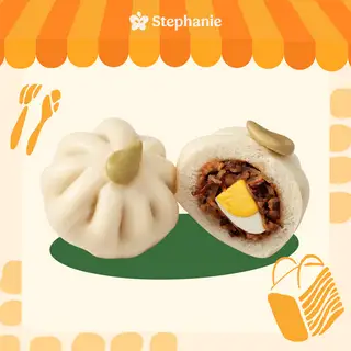 Hình ảnh Hộp 4 bánh bao thịt trứng Stephanie - 320gr