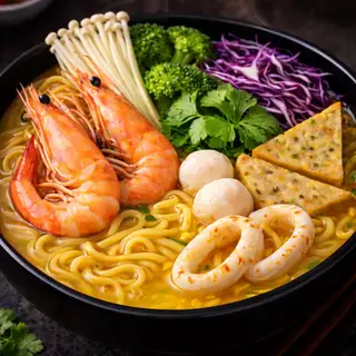 Mì Tomyum Hải Sản - 66.000 ₫ tại Mì Cay Haseyo - Sư Vạn Hạnh