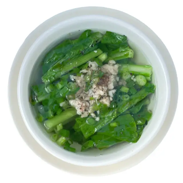 Hình ảnh Canh cải ngọt thịt bằm