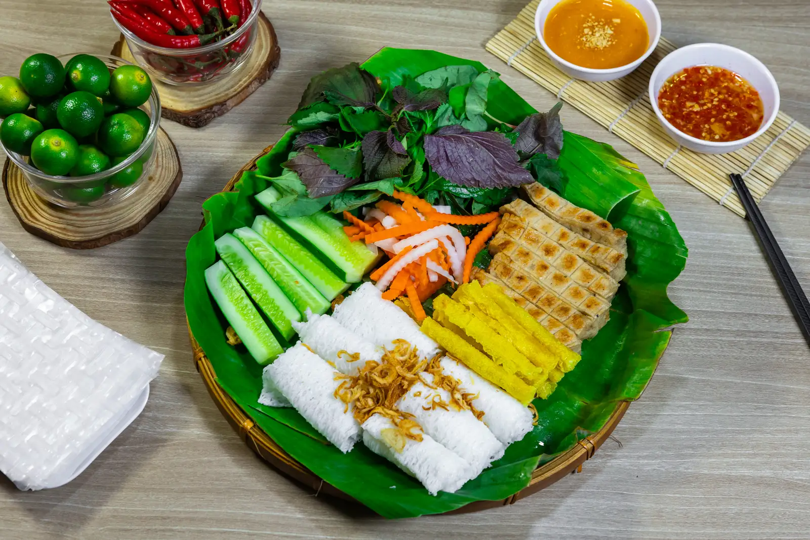 Hình ảnh Bánh hỏi nem nướng Nha Trang