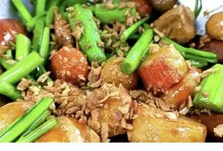 Hình ảnh combo cá viên chiên sốt me 75k