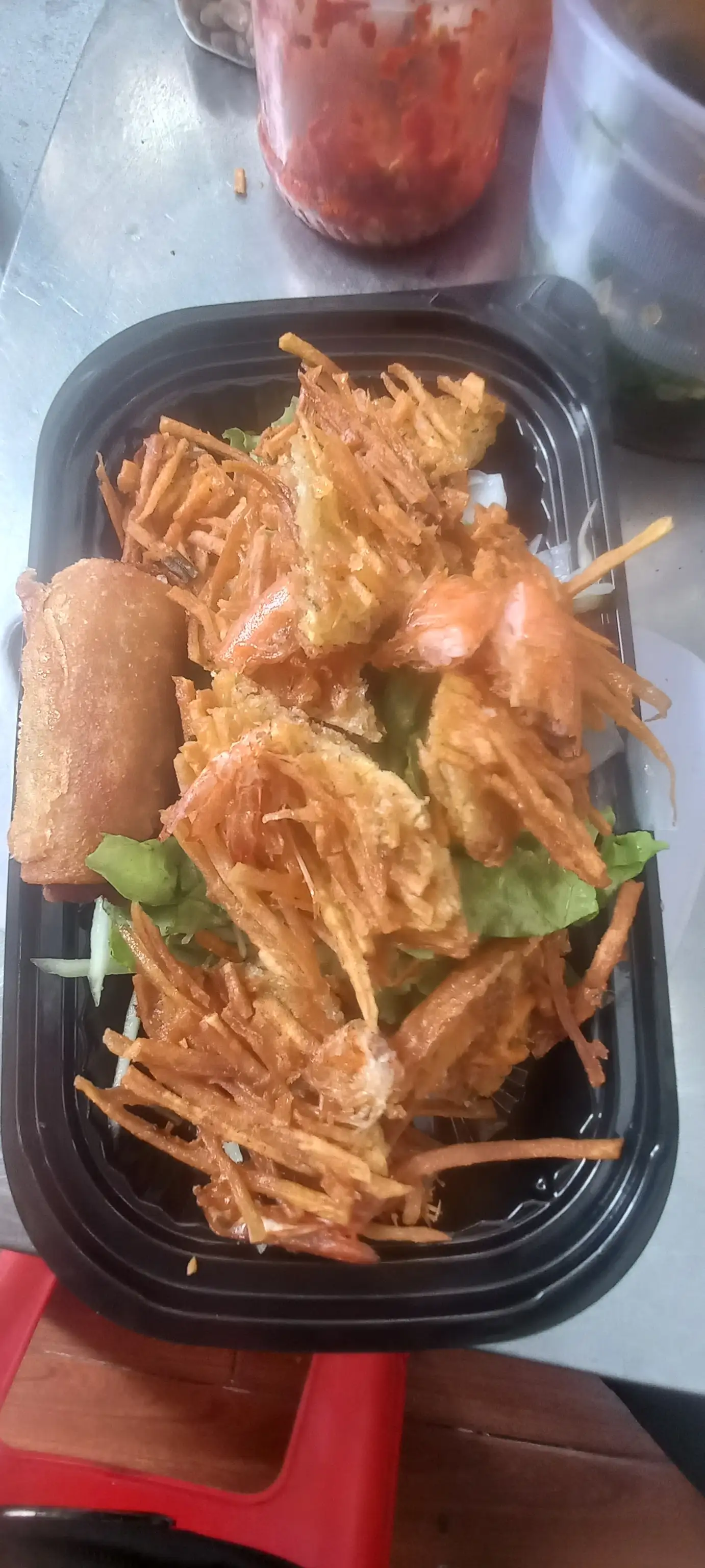 Bánh tôm nhà làm - 45.000 ₫ tại Cô Quyên - Bánh Ướt & Bánh Tằm Bì - Trần Văn Đang