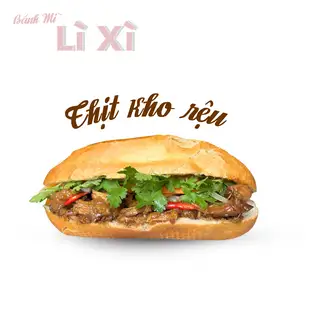Bánh mì thịt kho rệu - 50.000 ₫ tại Bánh Mì Lì Xì - Mai Thị Lựu